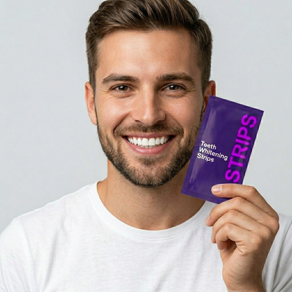 Purple Teeth Whitening Strips