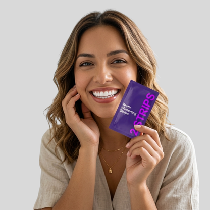 Purple Teeth Whitening Strips